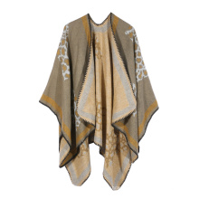 Женское одеяло Boho Poncho Open Front Cape Cardigan Shawl Wrap